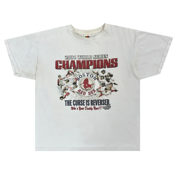 Vintage Boston Red Sox World Series Tee 'White'