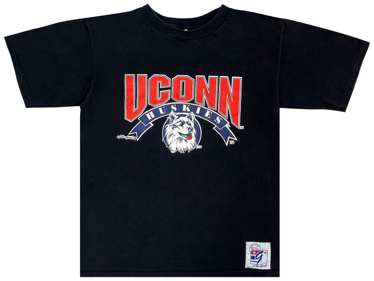 Vintage UConn Huskies Tee 'Black'