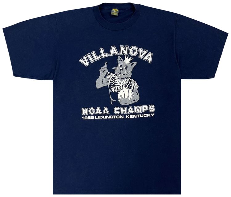 Vintage Villanova NCAA Champions Tee 'Navy'