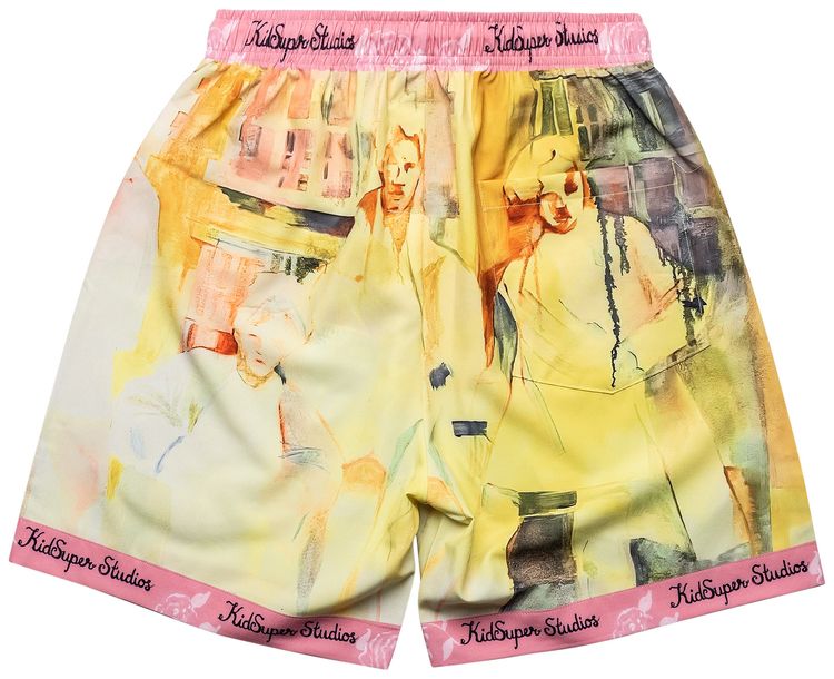 KidSuper After School Philosphy Shorts Multicolor