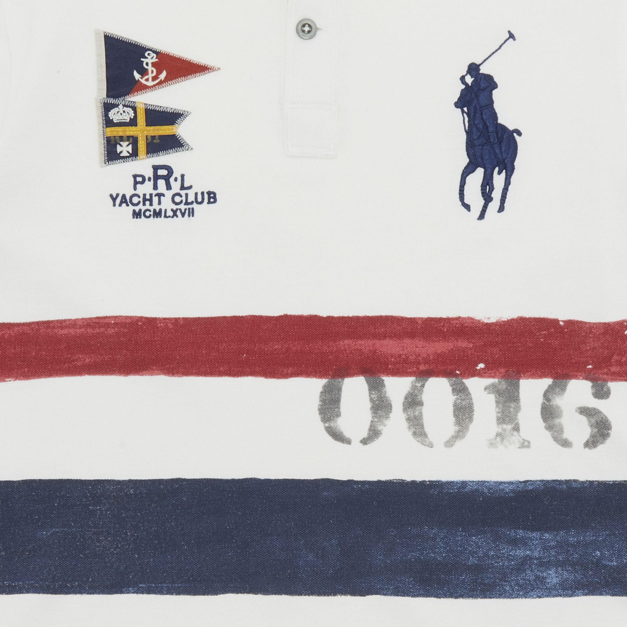 Buy Polo Ralph Lauren Yacht Club Polo White 779934369001 WHIT GOAT UK