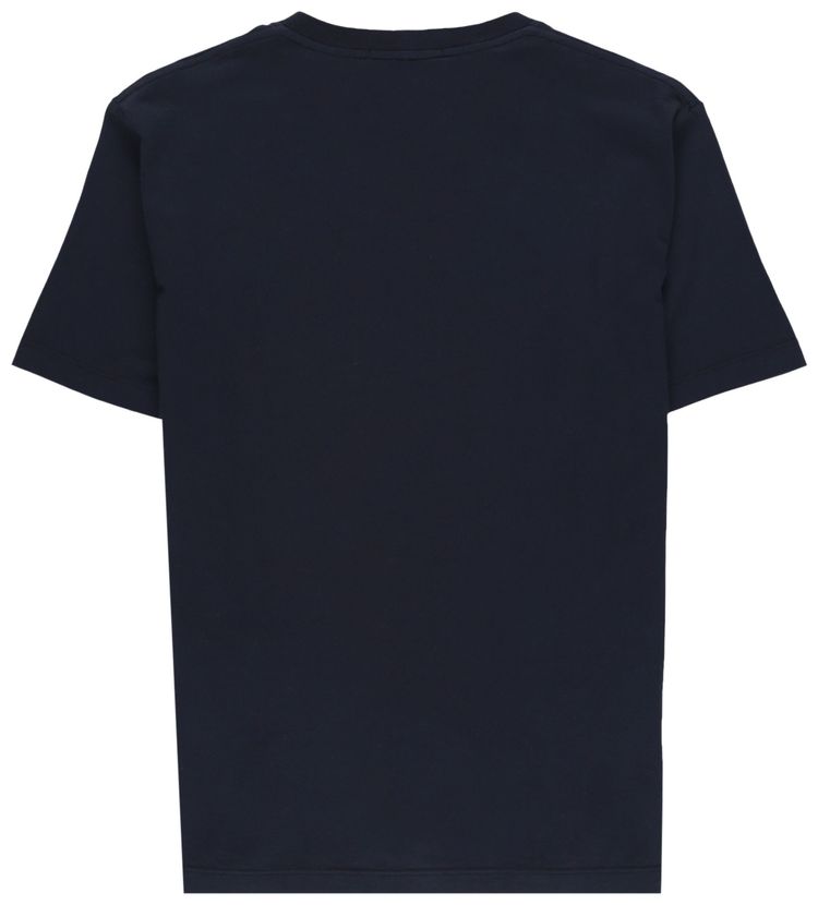 Stone Island Front Logo T Shirt Navy