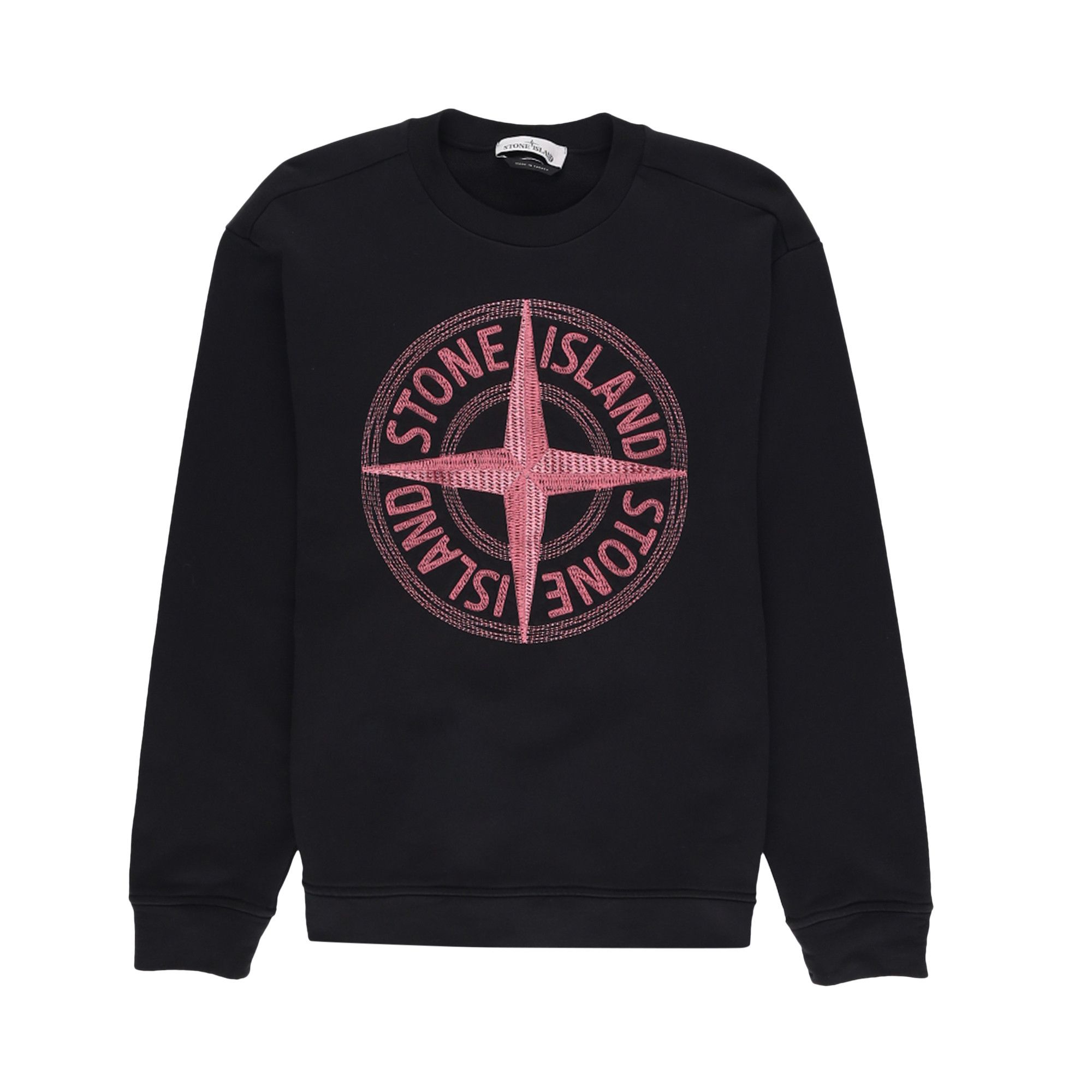 Buy Stone Island Sweatshirt Large Front Logo Black 781565484 A0029 GOAT NL