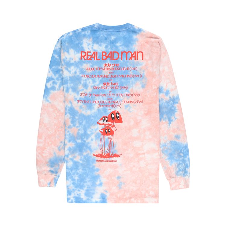 Real Bad Man Nouvelle Musique Long Sleeve T Shirt Pink Corral