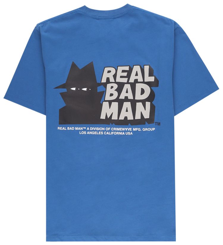 Real Bad Man Classic Watch T Shirt Vallarta Blue