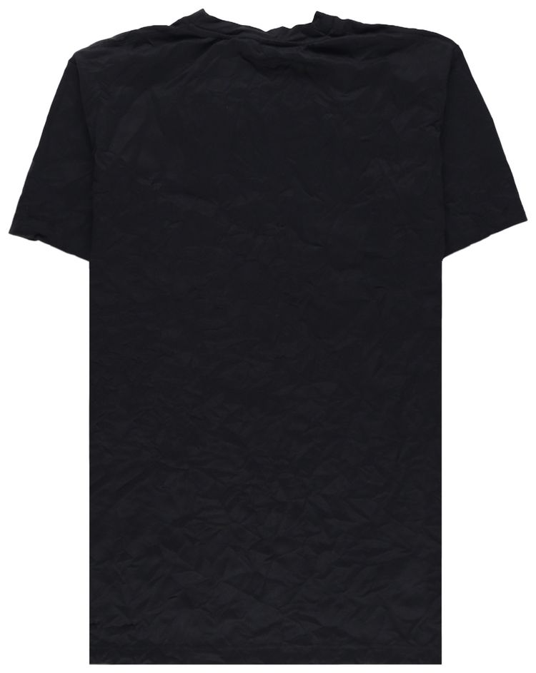JW Anderson Care Label T Shirt Dress Black