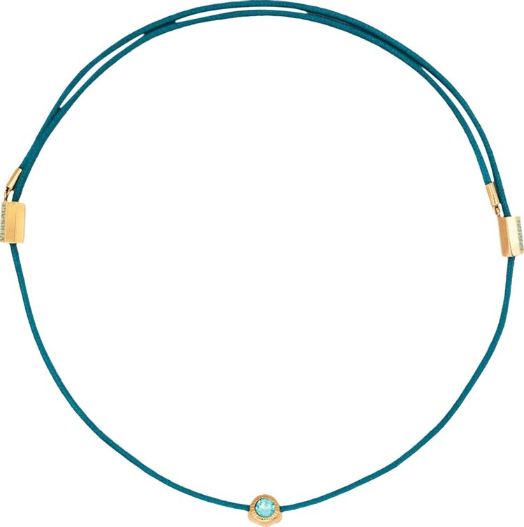Versace Necklace 'Versace Gold/Teal'