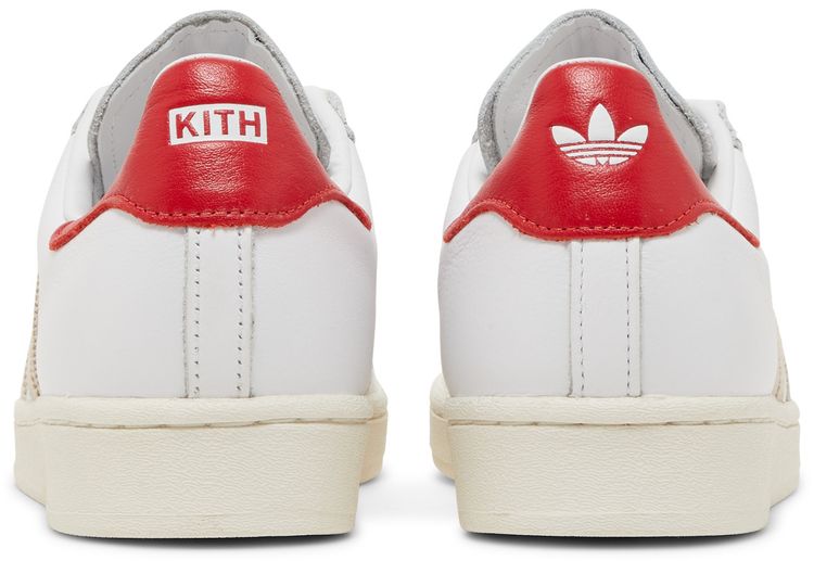 Kith x adidas Superstar Classics Program   White Red