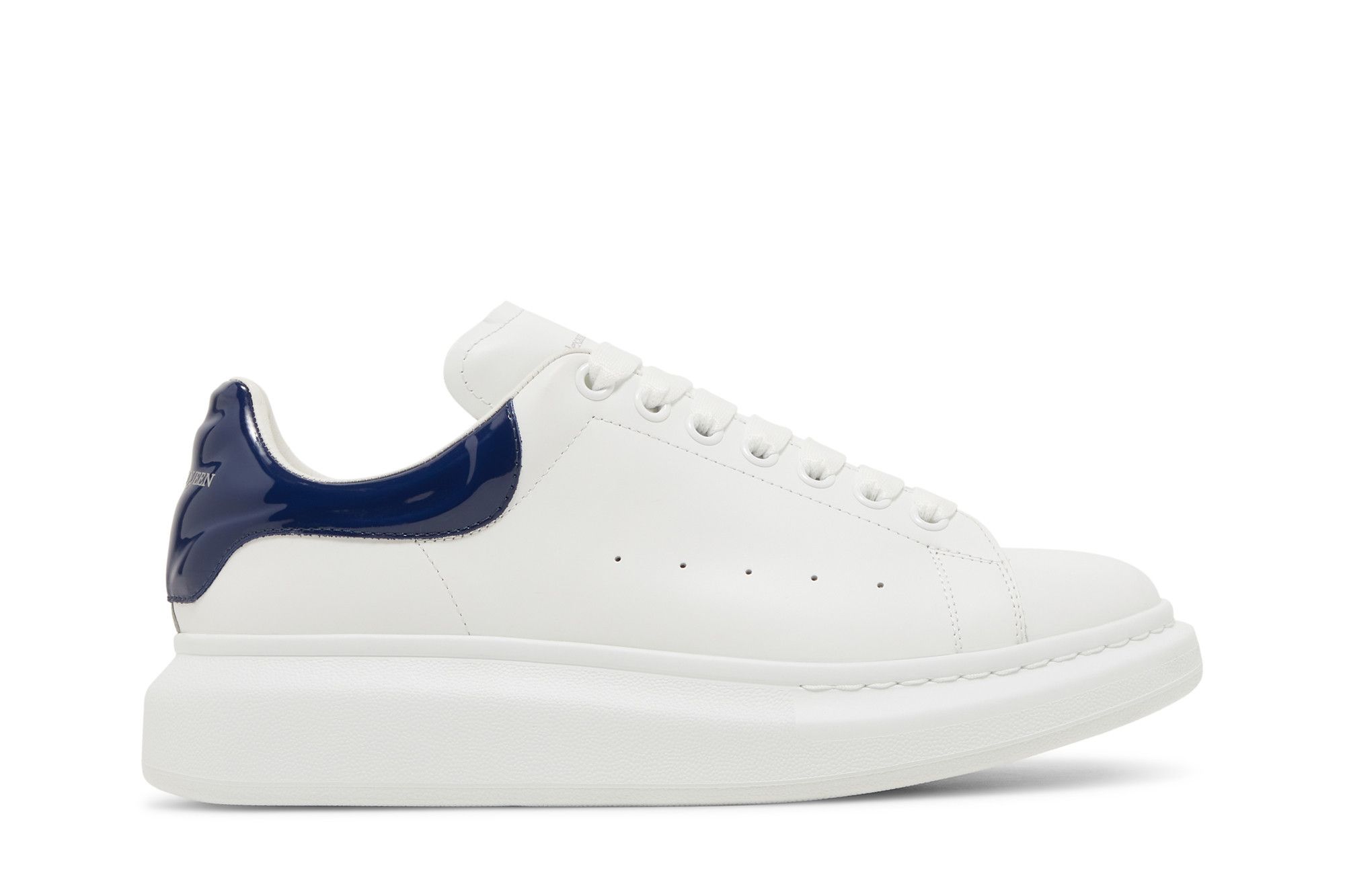 White and navy alexander mcqueen's best sale