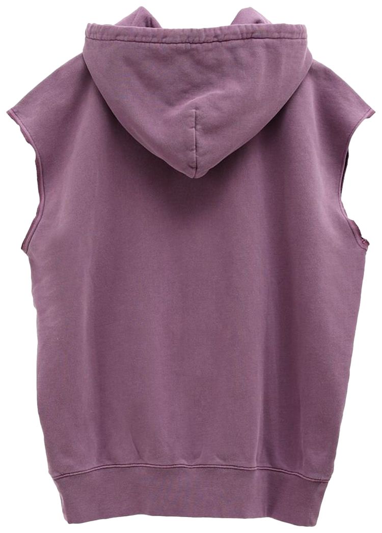 JW Anderson Sleeveless Hinge Hoodie Violet