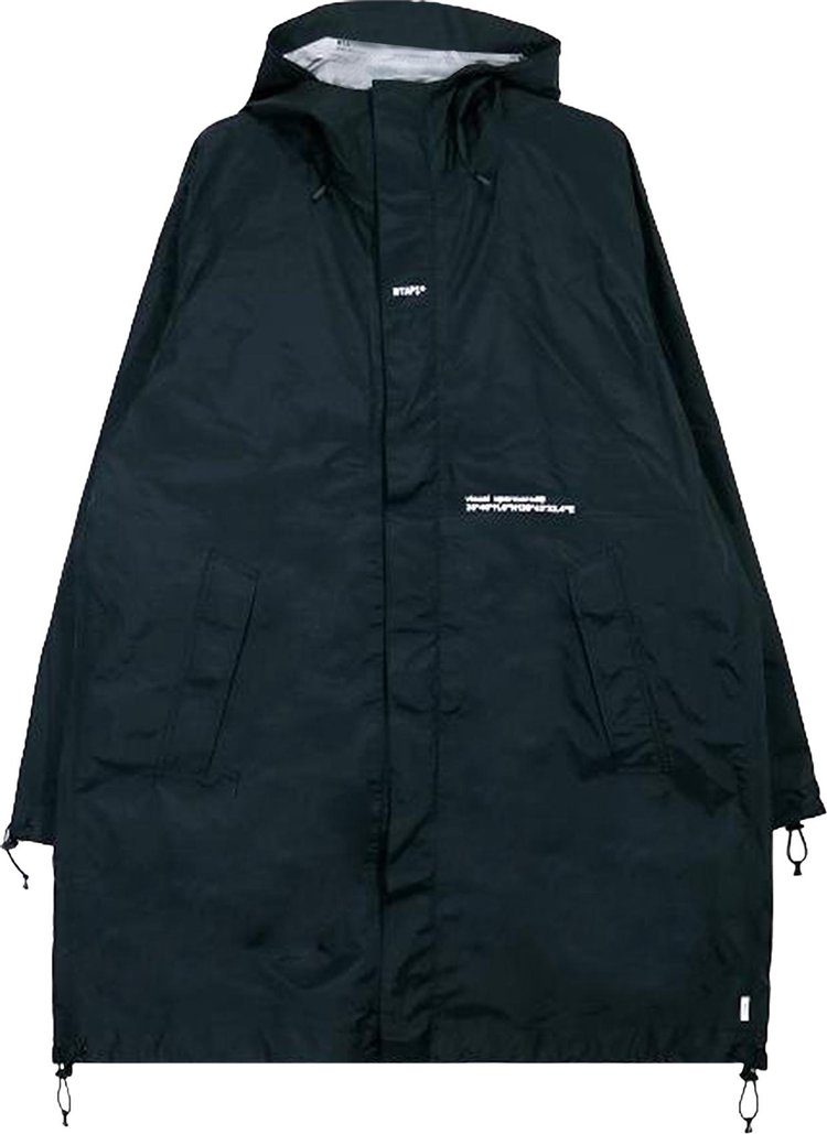 WTAPS Crossbone Logo Parka Black