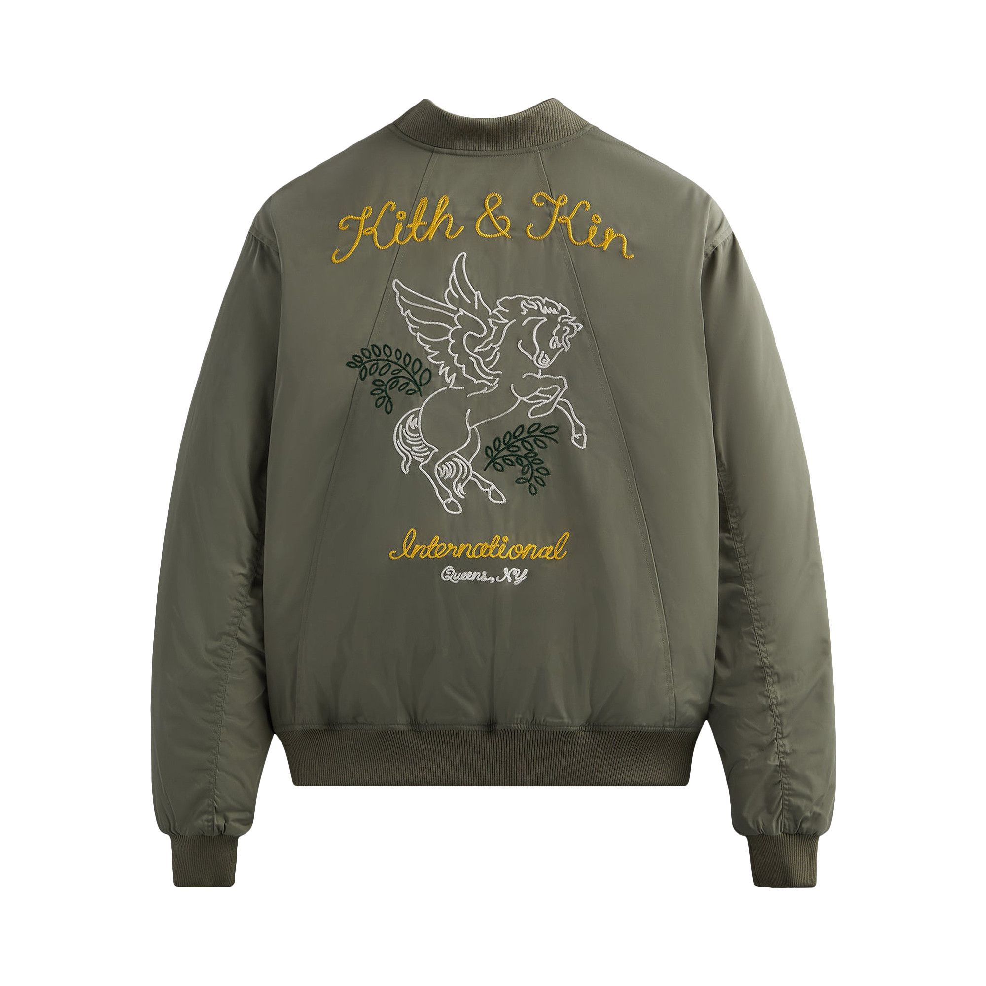 【きむ】KITH Dumont Flight Bomber Jacket Buy Kith Dumont Flight Bomber Jacket 'Flagstaff' - KHM010250 301