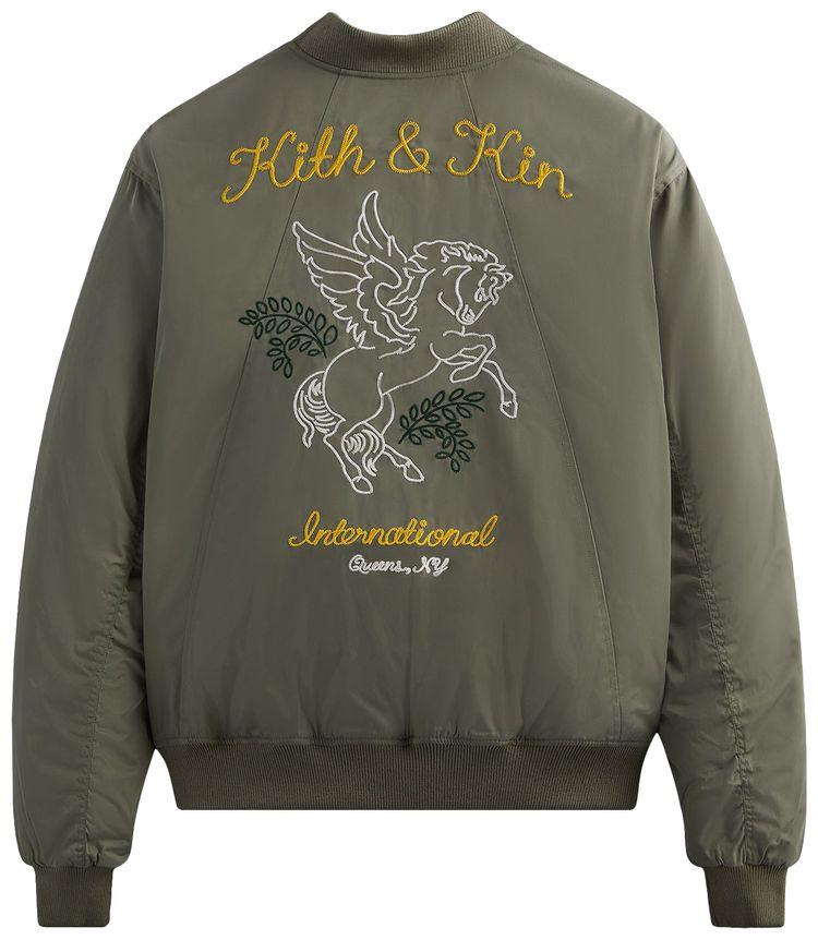 Kith Dumont Flight Bomber Jacket Flagstaff