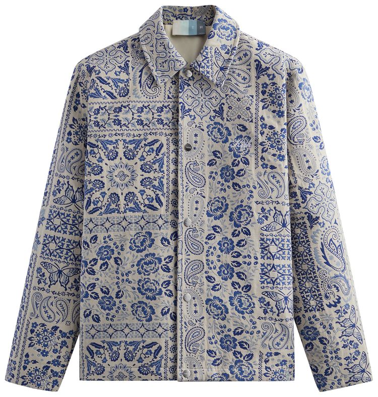 Buy Kith Tapestry Coaches Jacket 'Sandrift' KHM010248 104 GOAT