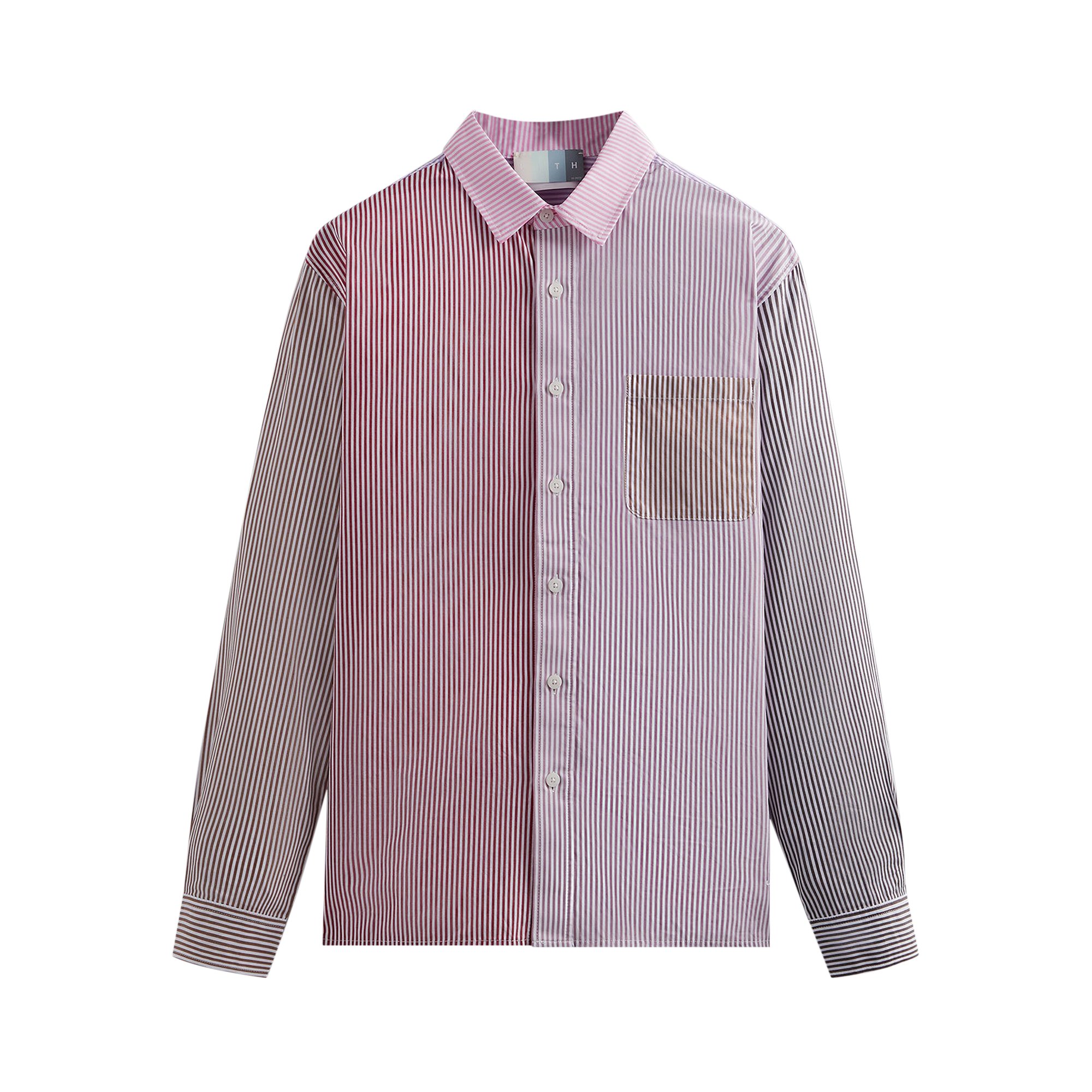Buy Kith Striped Berkeley Button Down Shirt 'Bloom' - KHM030909 ...
