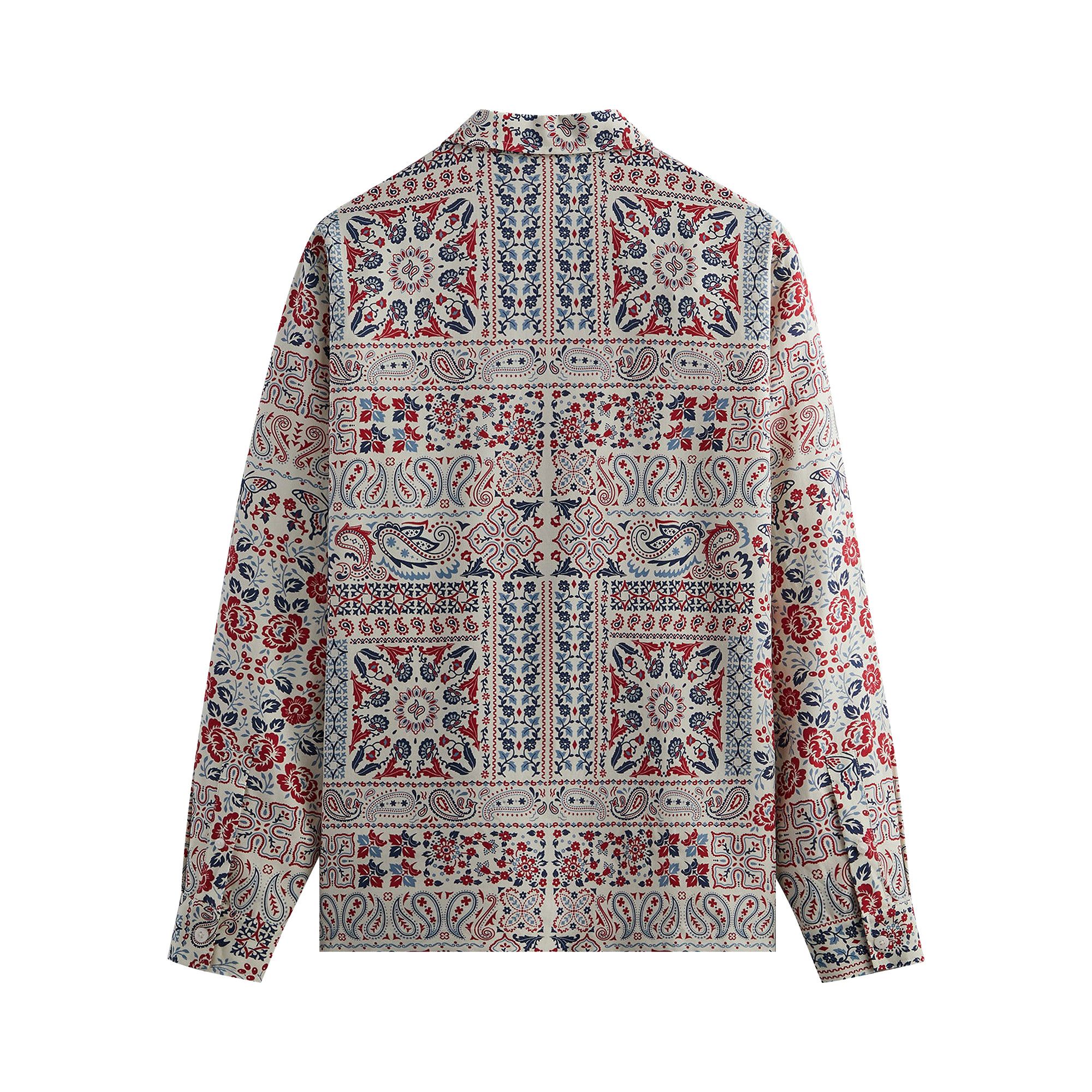 KITH Long-Sleeve Thompson Shirt Sandrift