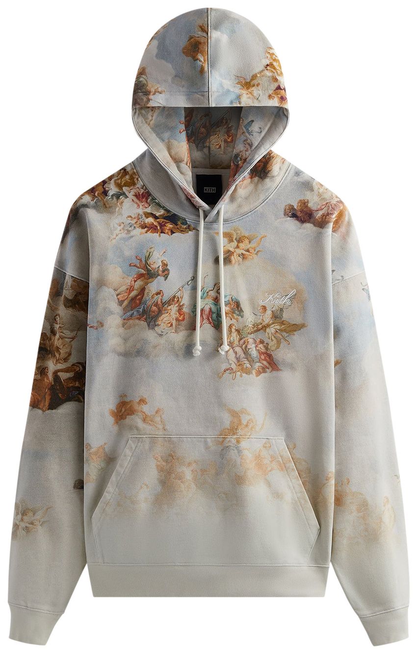 Red kith hoodie clearance