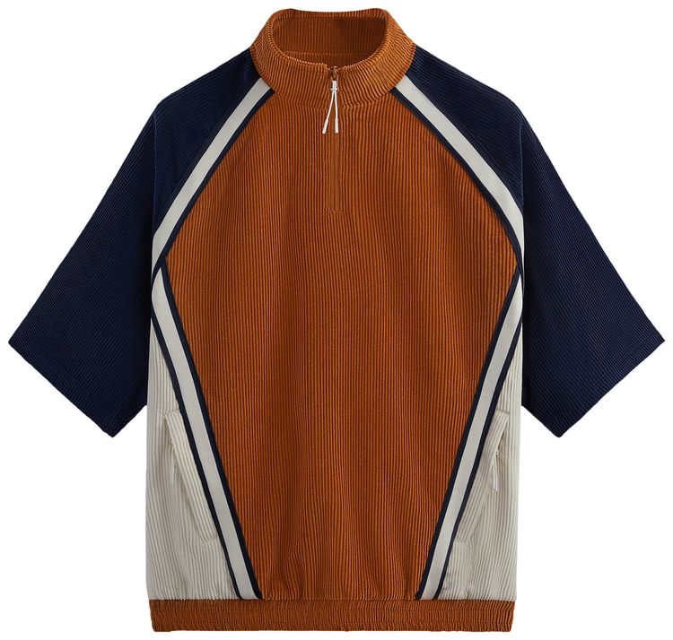 Kith Linden Retro Quarter Zip Carmelite