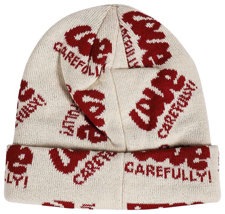Market Love Carefully Beanie Cream