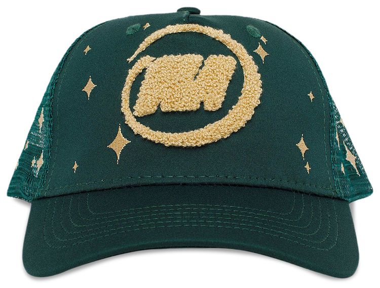 Market Cosmo Market Trucker Hat Evergreen