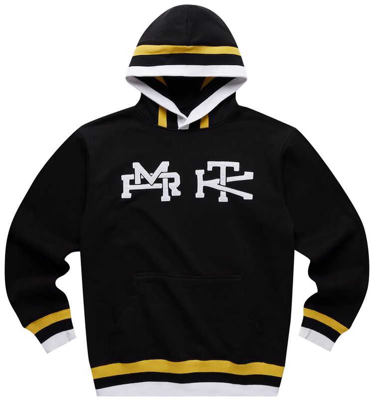 Market Stacked Logo Hoodie Black