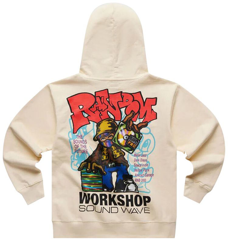 Market Soundwave Hoodie Cream