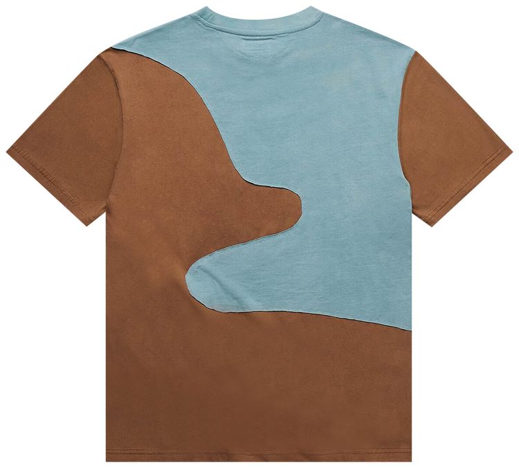 Market Deep End T Shirt Wonka BrownDeep Sea Blue