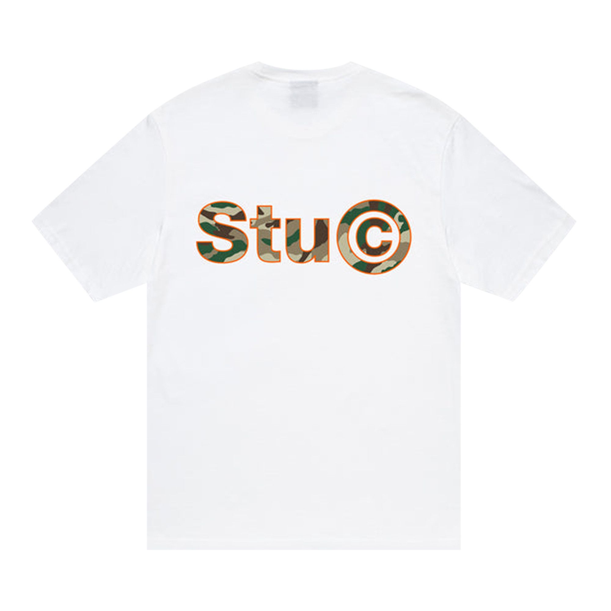 Buy Stussy Stu C. Camo Tee 'White' - 1904968 WHIT | GOAT