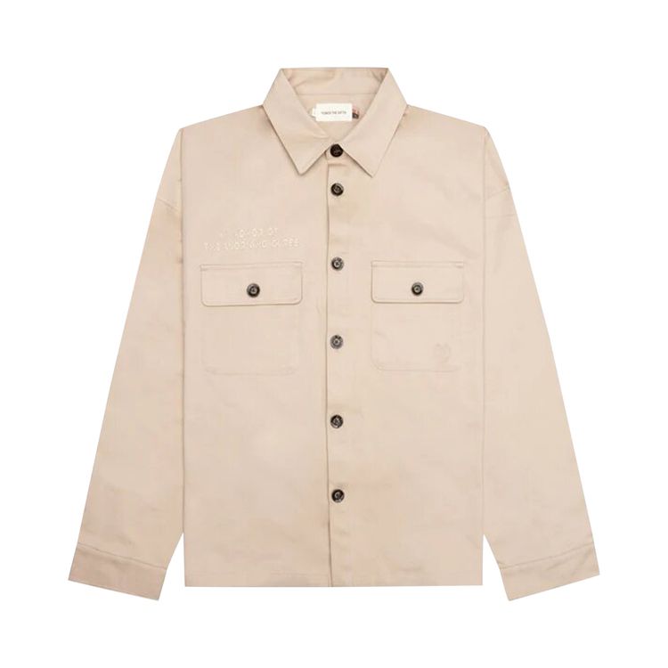 Honor The Gift Long Sleeve Working Class Shirt Bone