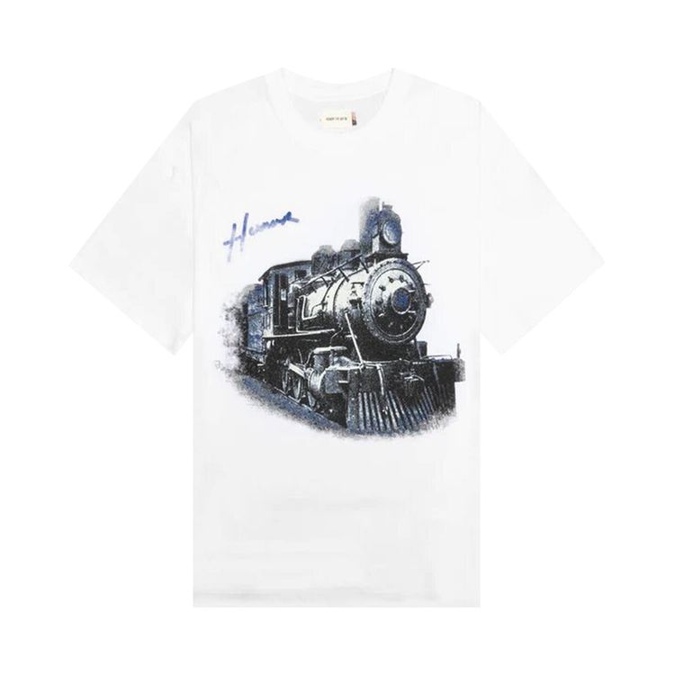 Honor The Gift Train Graphic Tee White