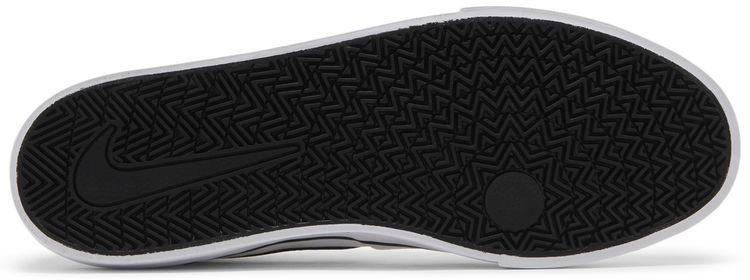 Chron 2 Canvas SB White Black