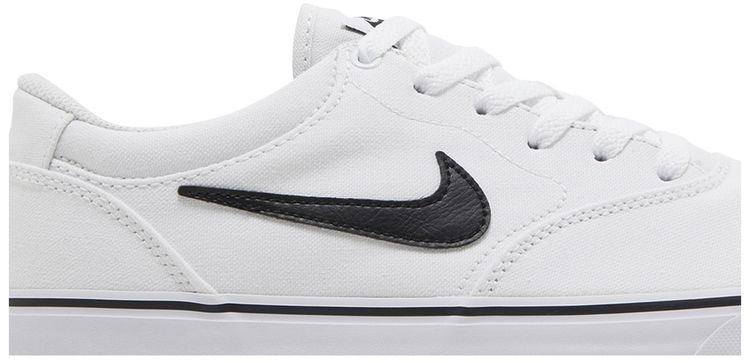 Chron 2 Canvas SB White Black