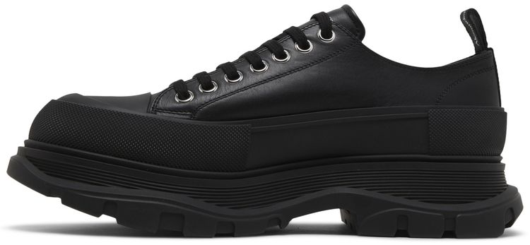 Alexander McQueen Tread Slick Lace Up Black