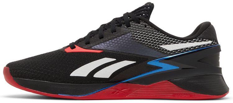 Reebok Nano X3 Black Blue Red