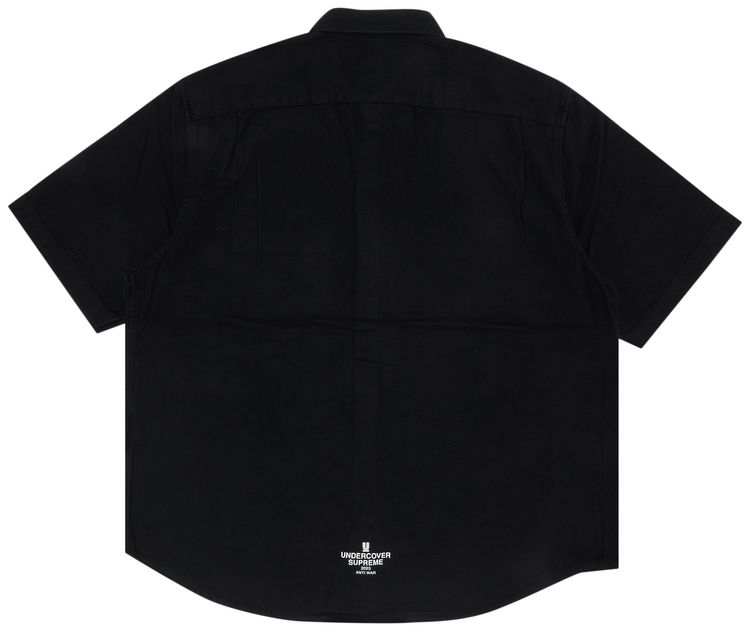 Supreme x UNDERCOVER Short Sleeve Flannel Shirt Black