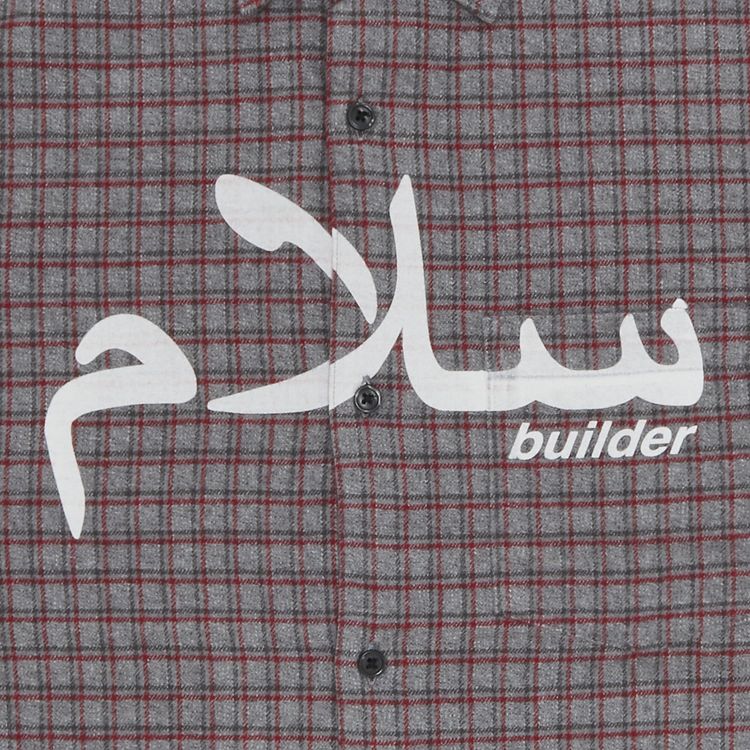 Supreme x UNDERCOVER Short Sleeve Flannel Shirt Grey Plaid