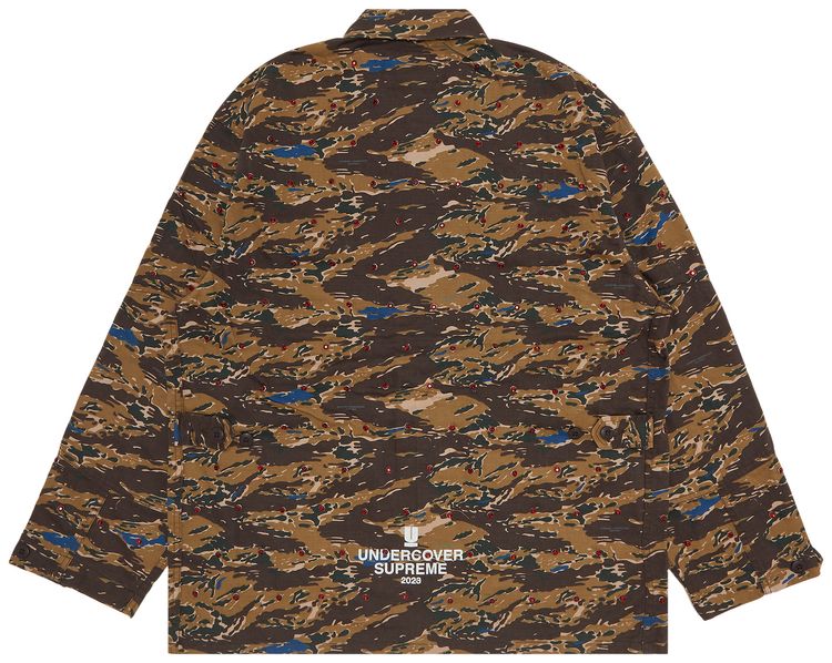 Supreme x UNDERCOVER Studded BDU Jacket Brown