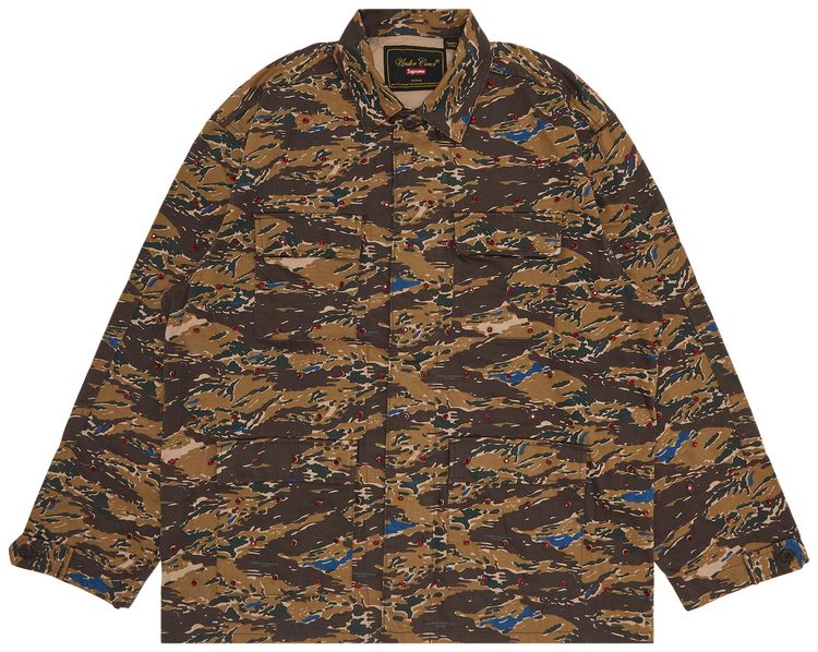 Supreme x UNDERCOVER Studded BDU Jacket Brown