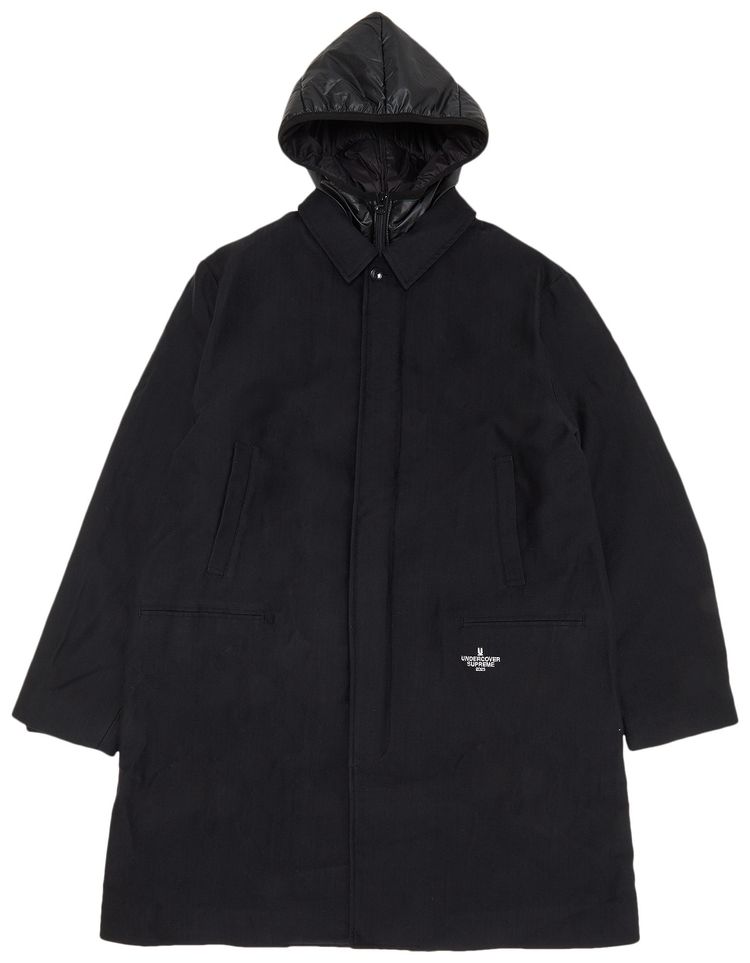 Supreme x UNDERCOVER Trench  Puffer Jacket Black