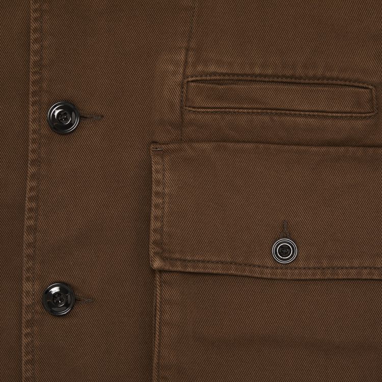 Lemaire Boxy Jacket Dark Brown