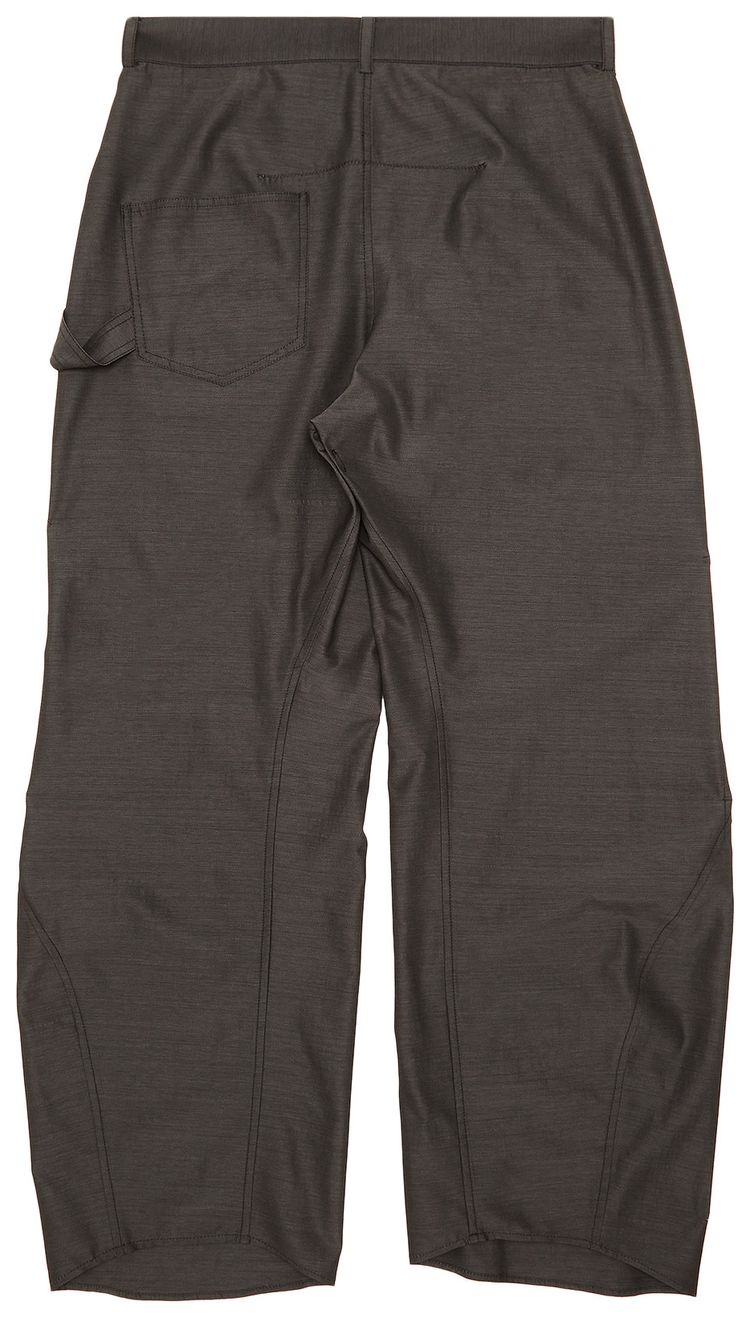 JW Anderson Twisted Workwear Trousers Graphite