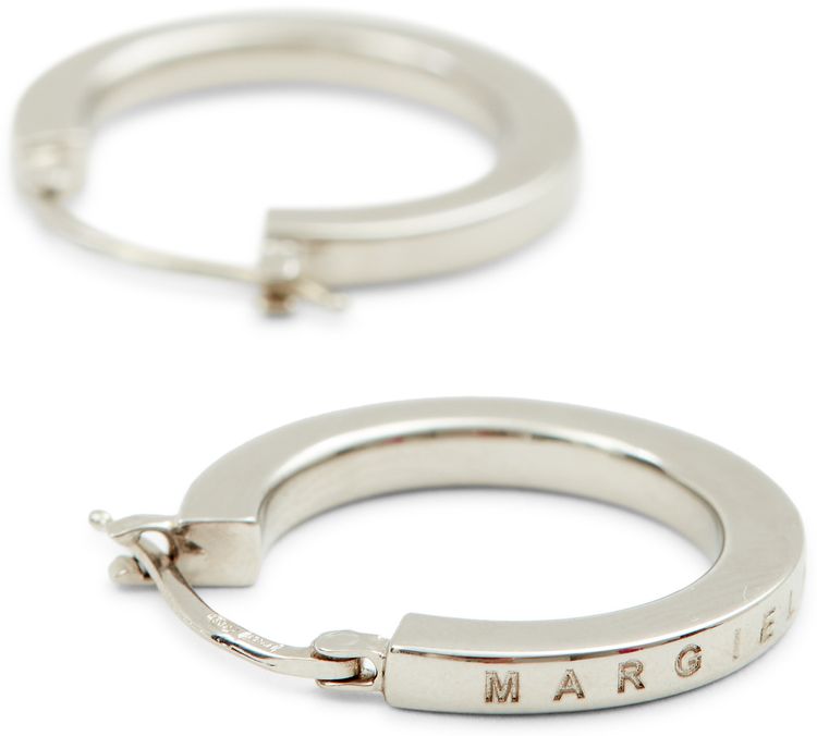 MM6 Maison Margiela Earrings Palladio Polished