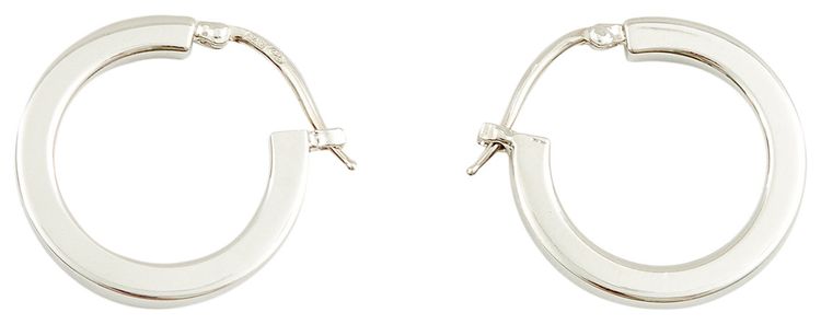 MM6 Maison Margiela Earrings Palladio Polished