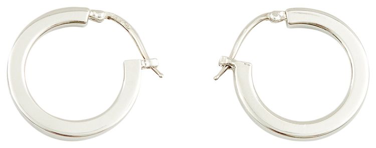 MM6 Maison Margiela Earrings 'Palladio Polished'