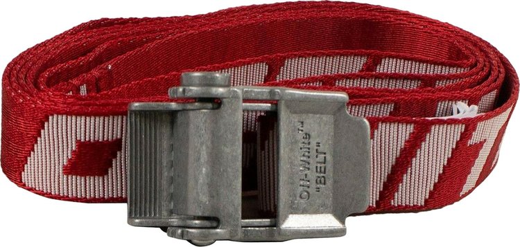 RED INDUSTRIAL BELT in red