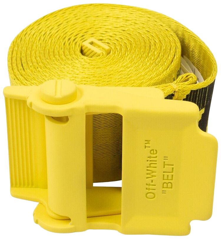 Off White 20 Industrial Belt YellowBlack