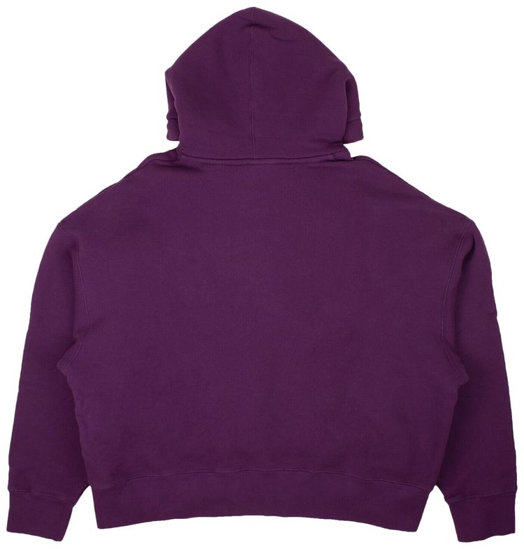 Palm Angels Bear Hoodie PurpleBrown
