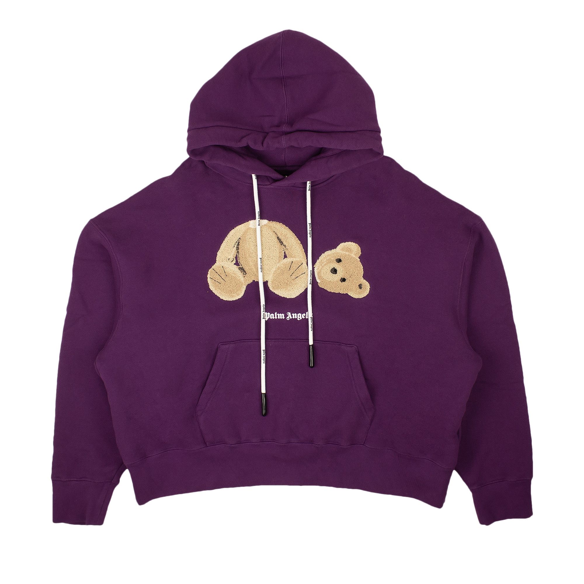 Palm angels purple hoodie outlet