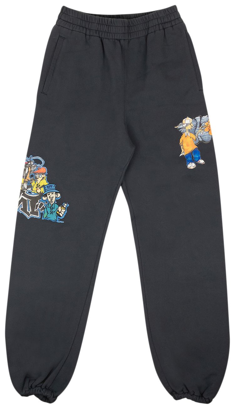 Off White Graff Pupp Slim Sweatpants Outer Space