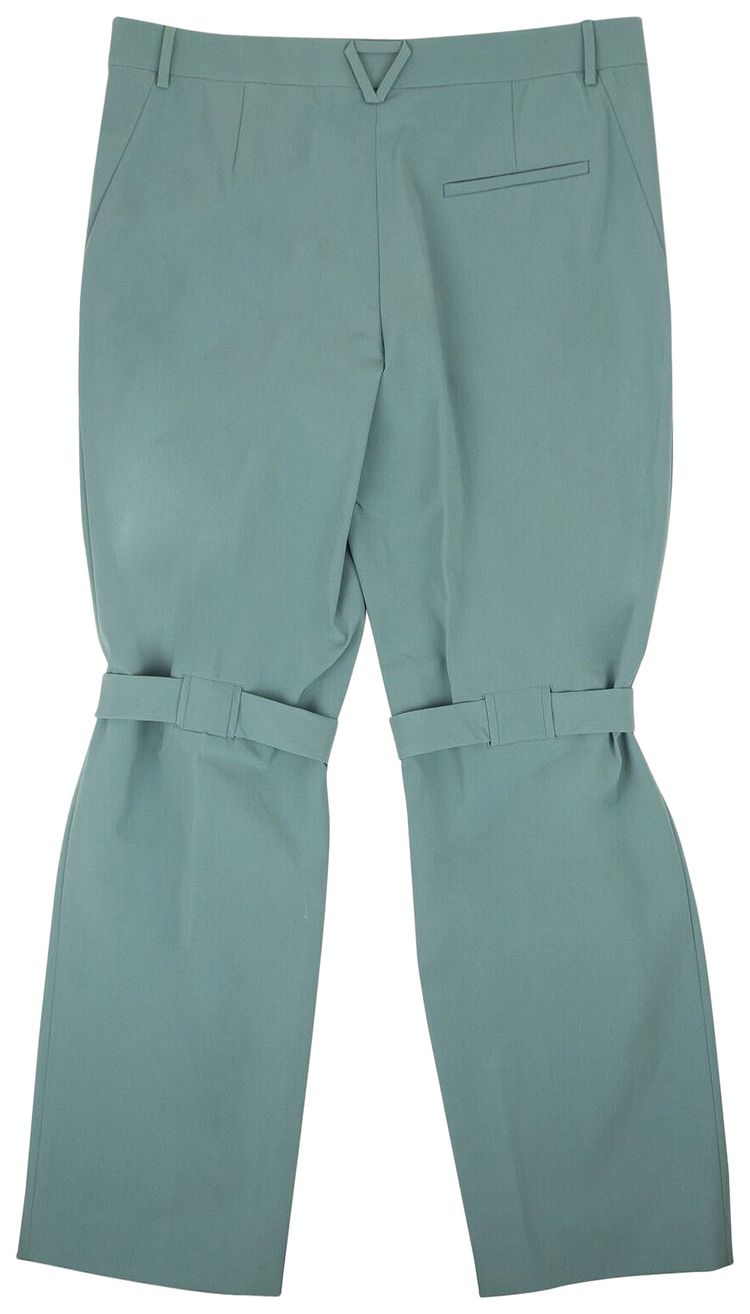 Bottega Veneta Knee Strap Pants Blue